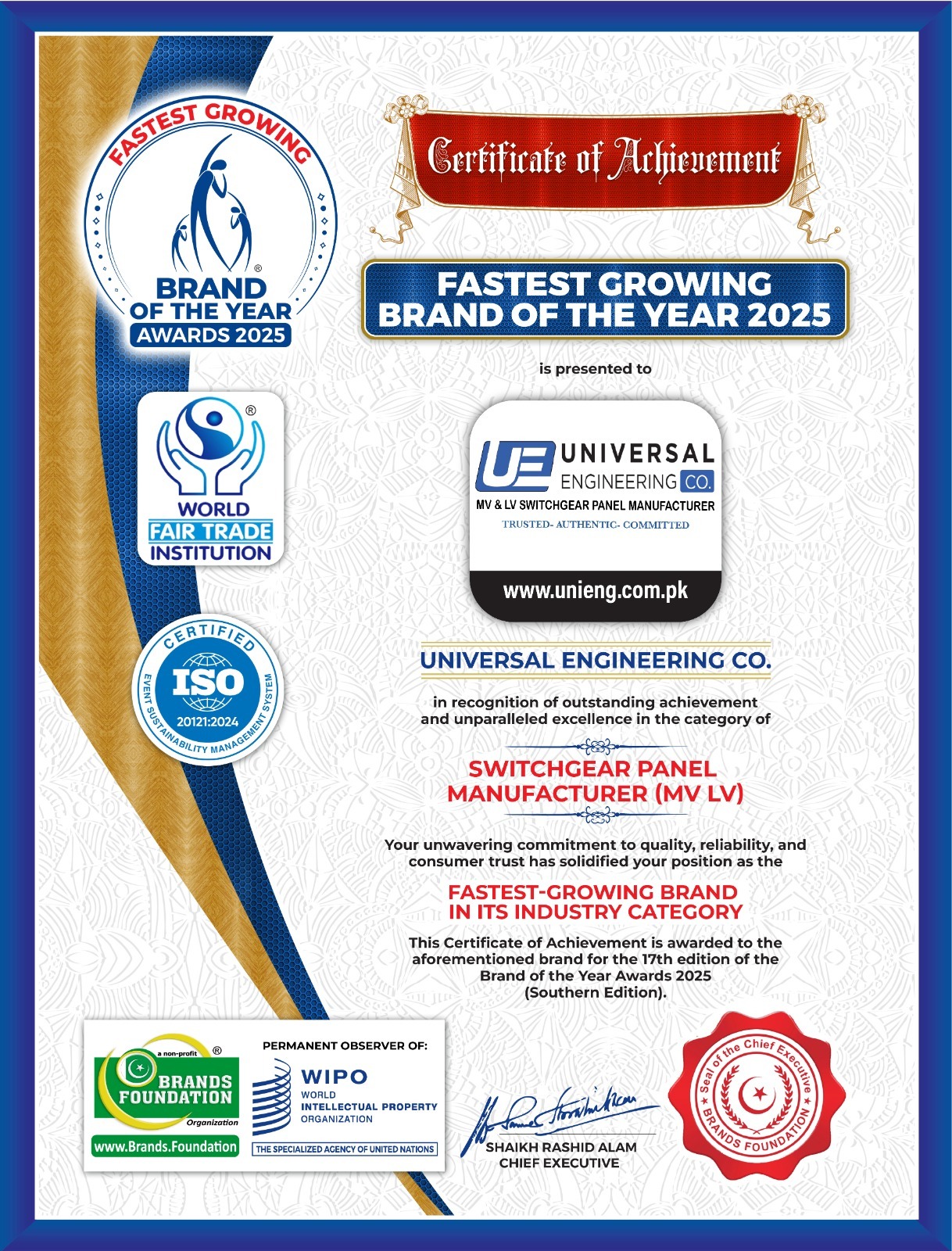 Fastest Growing Brand