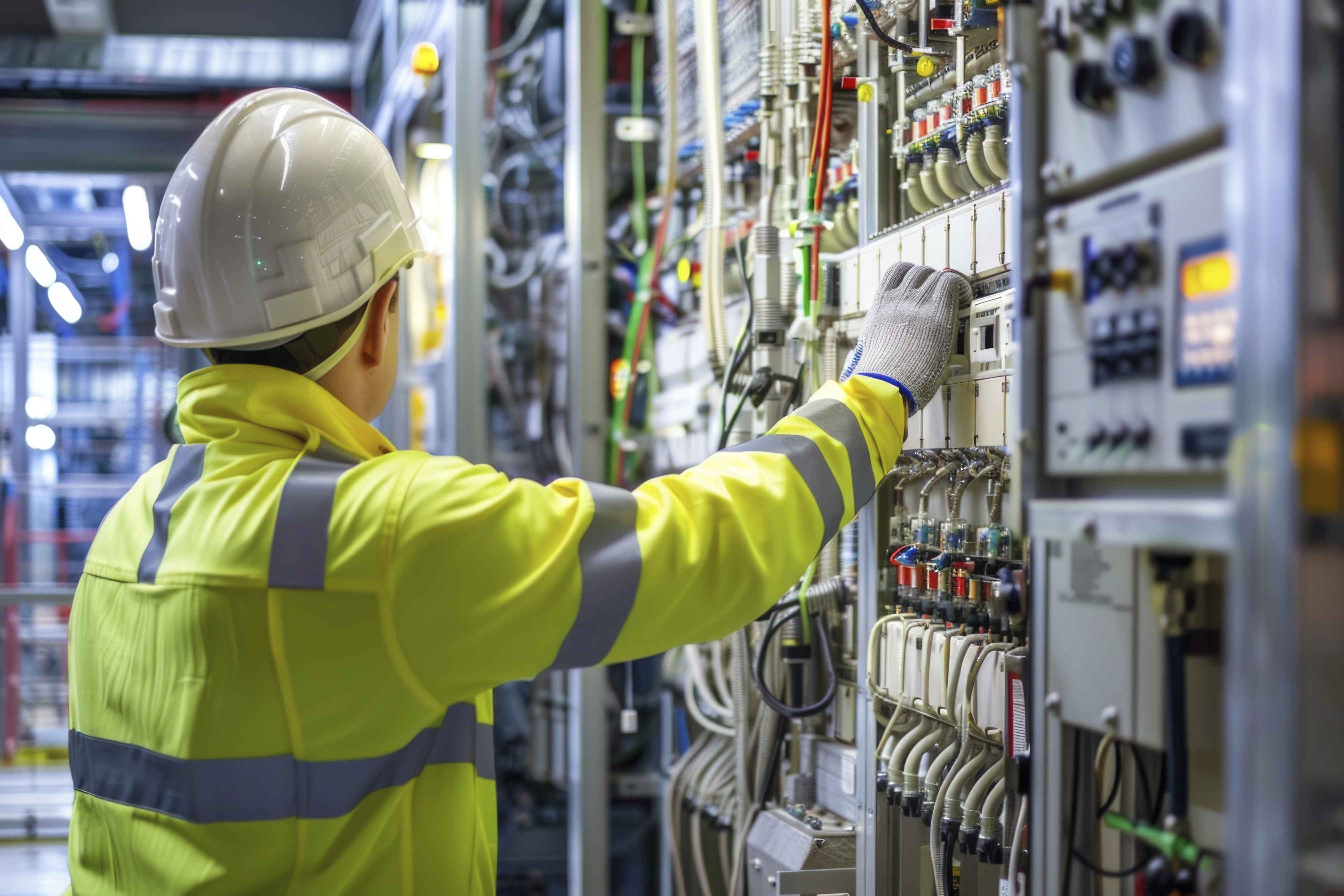 PLC Control Industrial Panel